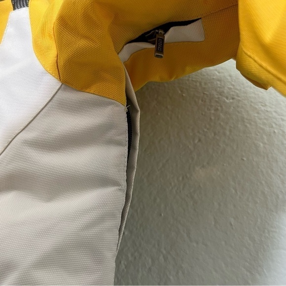 Spider womens yellow winter ski snowboarding snow coat jacket size small - Picture 5 of 6